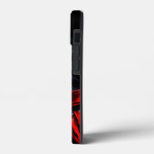 Gothic Raven King Grafische iPhone Hoes - Clean Mi (Achterkant / Links)