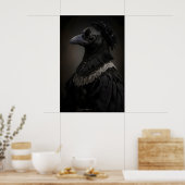 Gothic Raven Kunstprint Victoriaanse Kraai Poster (Keuken)