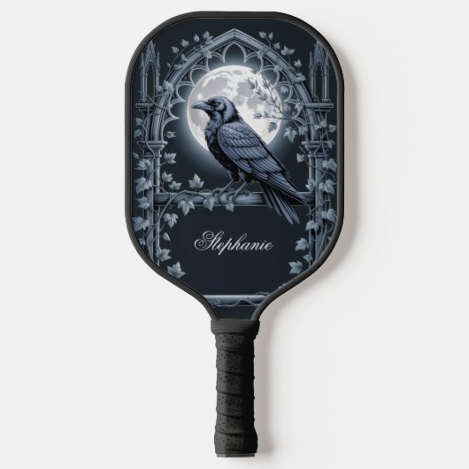 Gothic Raven Moonlit Paddle (Voorkant)