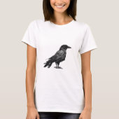 Gothic Raven T-shirt (Voorkant)
