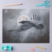 Gothic Raven Vloeipapier voor Decoupage Tissuepapier (Craft)