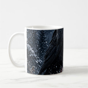 Gothic Raven Winter Mok