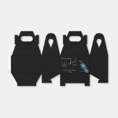 Gothic Raven Wschopte Good Time Halloween Party Bedankdoosjes (Uitgevouwen)