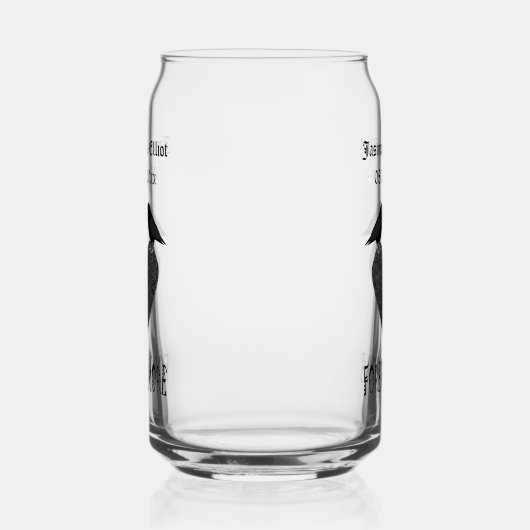 Gothic Ravens and Black Heart Custom Wedding Blikvorm Glas (Rechts)