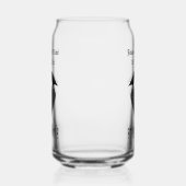 Gothic Ravens and Black Heart Custom Wedding Blikvorm Glas (Links)