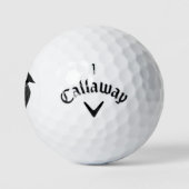 Gothic Ravens and Black Heart Golfballen (Logo)