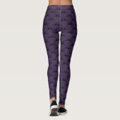 Gothic Ravens and Black Heart Leggings (Achterkant)