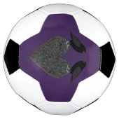 Gothic Ravens and Black Heart Voetbal (Gedraaid)