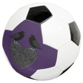 Gothic Ravens and Black Heart Voetbal (Drie kwart)
