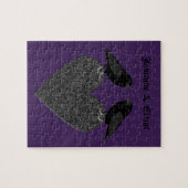 Gothic Ravens en Black Heart Custom Legpuzzel (Horizontaal)