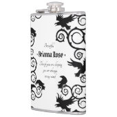 Gothic Ravens Heupfles (Links)