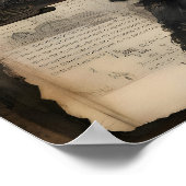 Gothic Ravens Meisje Poster (Hoek)