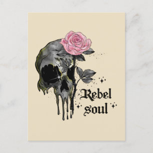Gothic   Rebel Soul Briefkaart