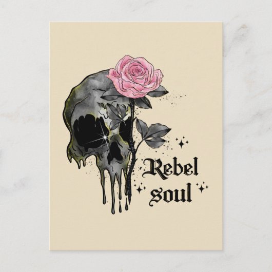 Gothic | Rebel Soul Briefkaart (Voorkant)