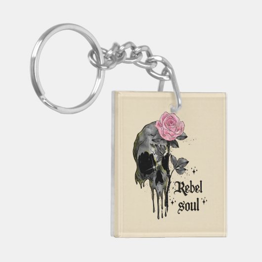 Gothic | Rebel Soul Sleutelhanger (Voorkant Links)