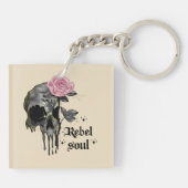 Gothic | Rebel Soul Sleutelhanger (Achterkant)