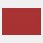 Gothic Red Black Hearts Inpakpapier Vel (Voorkant 2)