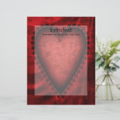 Gothic Red Heart (Staand voorkant)