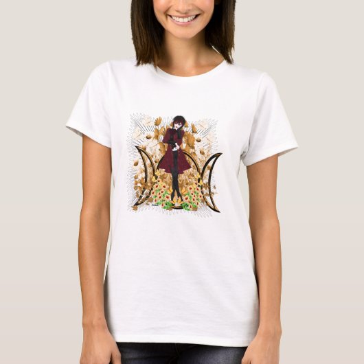 Gothic Red Riding Hood T-shirt (Voorkant)