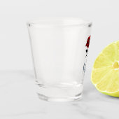 Gothic Red Rose en Crescent Moon with Love Shot Glas (Links)