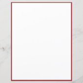 Gothic Red Rose Heart Vine Artwork Personalized (Achterkant)