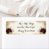 Gothic Red Roses Etiket (Insitu)