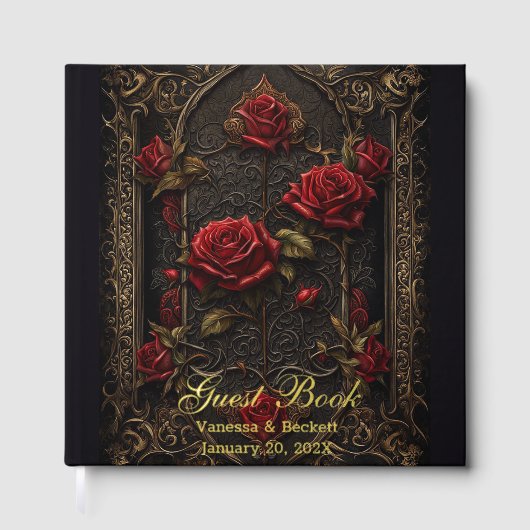 Gothic Red Rose's Gastenboek (Voorkant)