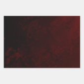 Gothic Red Urban Grunge Inpakpapier Vel (Voorkant 3)