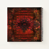 Gothic Renaissance Red Faux Leather Ancient Tome Notitieboek (Achterkant)