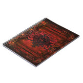 Gothic Renaissance Red Faux Leather Ancient Tome Notitieboek (Linkerzijde)