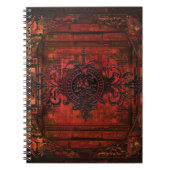 Gothic Renaissance Red Faux Leather Ancient Tome Notitieboek (Voorkant)