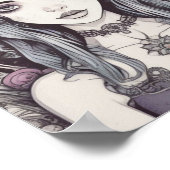 Gothic Reverie Blue Girl Poster (Hoek)