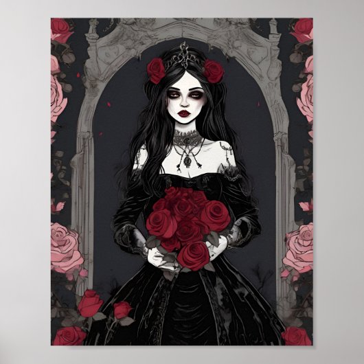 Gothic Reverie Dark Bride Poster (Voorkant)