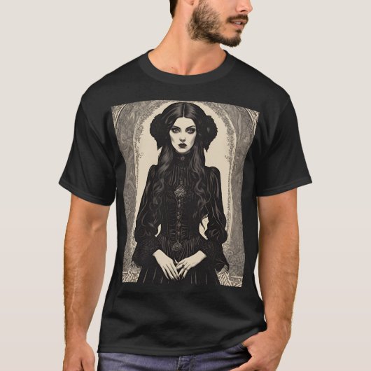 Gothic reverie, de kanselier t-shirt (Voorkant)