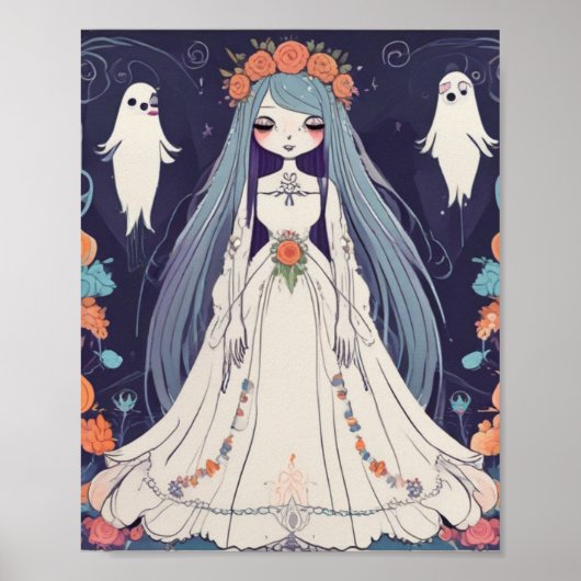 Gothic Reverie Ghost Bride Poster (Voorkant)