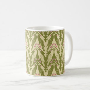 Gothic Revival Birds Koffiemok