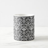 Gothic Revival Floral Coffee Mok (Center)