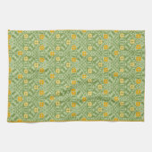 Gothic Revival Floral Kitchen Towel Theedoek (Horizontaal)