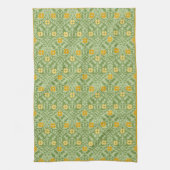 Gothic Revival Floral Kitchen Towel Theedoek (Verticaal)