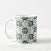 Gothic Revival Quatrefoils 1 Koffie Mok (Links)