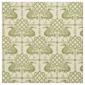 Gothic Revival Vogels en knopen Stof (Swatch)