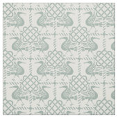 Gothic Revival Vogels en knopen Stof (Swatch)