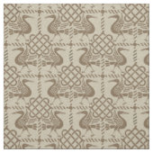 Gothic Revival Vogels en knopen Stof (Swatch)
