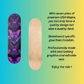 Gothic Rider Persoonlijk Skateboard