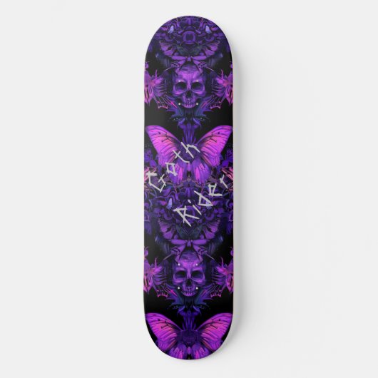 Gothic Rider Persoonlijk Skateboard (Voorkant)