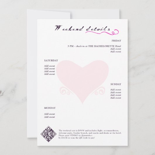 Gothic RIP to Single Life Hen Do Bachelorette Kaart (Achterkant)