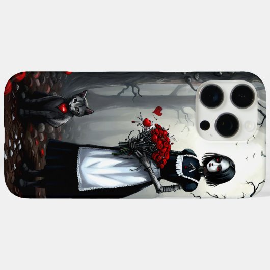 Gothic Robot Meisje Case-Mate iPhone Case (Achterkant (horizontaal))