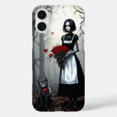 Gothic Robot Meisje Case-Mate iPhone Case (Achterkant)
