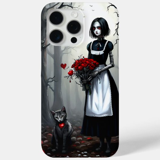 Gothic Robot Meisje Case-Mate iPhone Case (Achterkant)