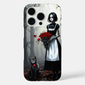 Gothic Robot Meisje Case-Mate iPhone Case (Achterkant)
